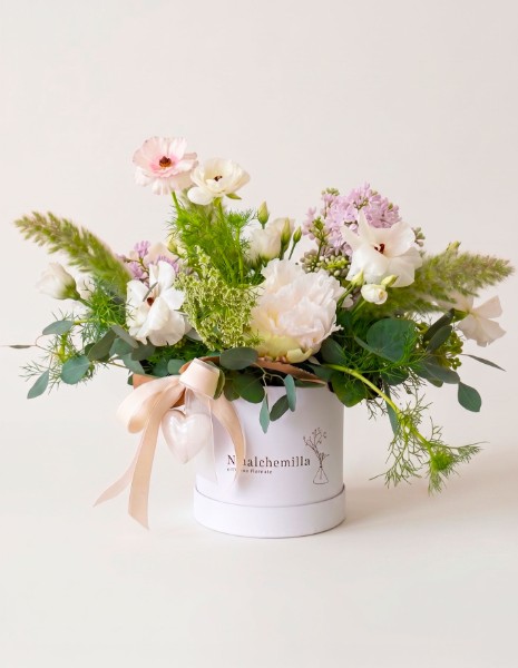 Flower box Total White