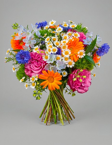 Bouquet Camilla con fiori di campo e camomilla