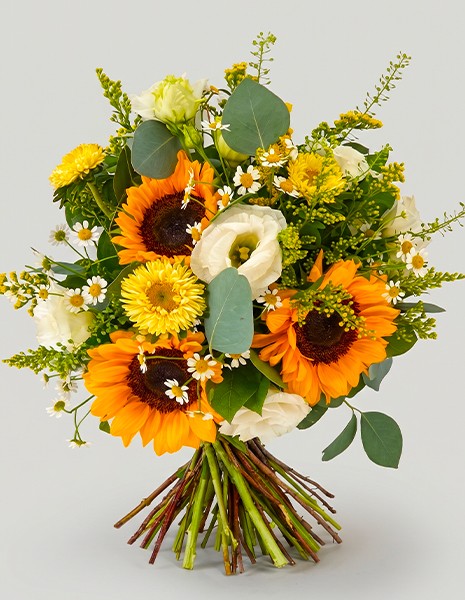 Bouquet Sole con girasoli
