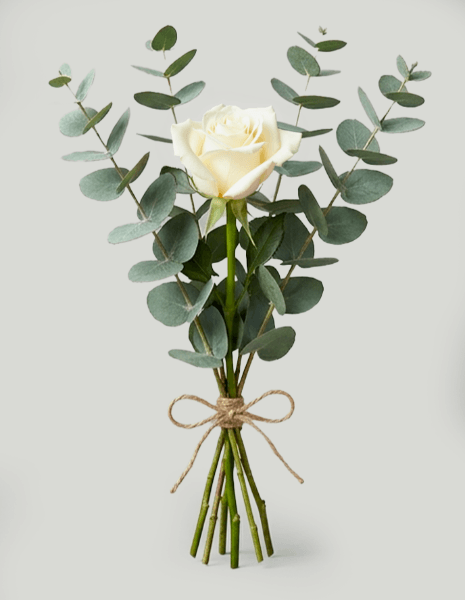 ROSE BIANCHE da comporre in mazzo per numero di steli